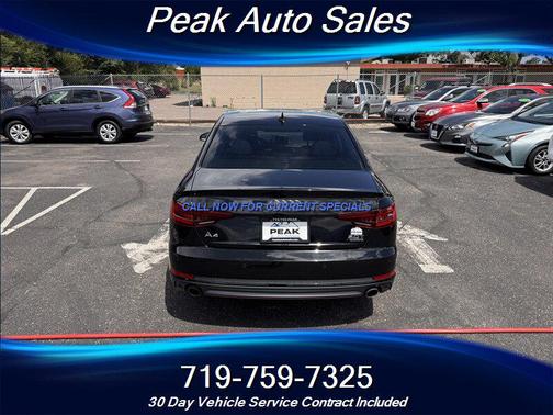 Brilliant Black 2018 Audi A4 2.0T Premium Plus