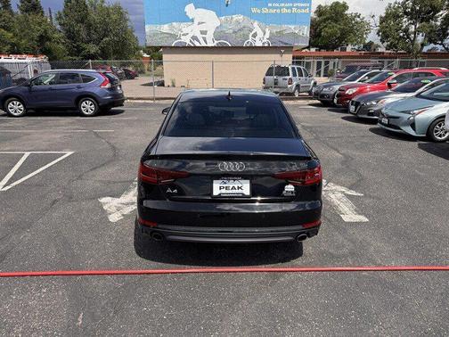 Brilliant Black 2018 Audi A4 2.0T Premium Plus