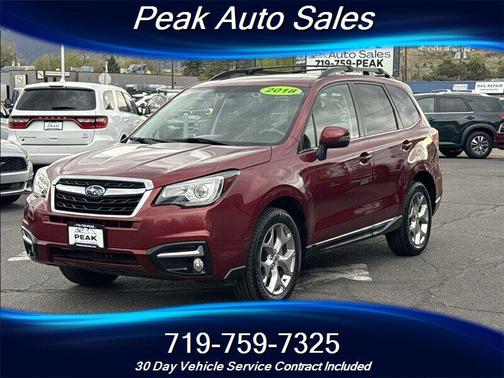 Venetian Red Pearl 2018 Subaru Forester 2.5i Touring