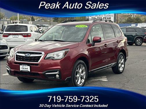 Venetian Red Pearl 2018 Subaru Forester 2.5i Touring