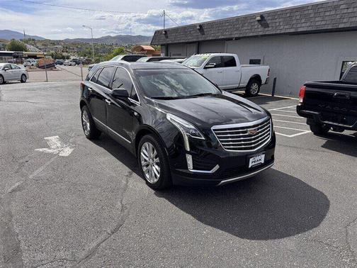 Stellar Black Metallic 2017 Cadillac XT5 Platinum