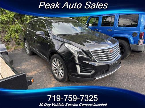Stellar Black Metallic 2017 Cadillac XT5 Platinum