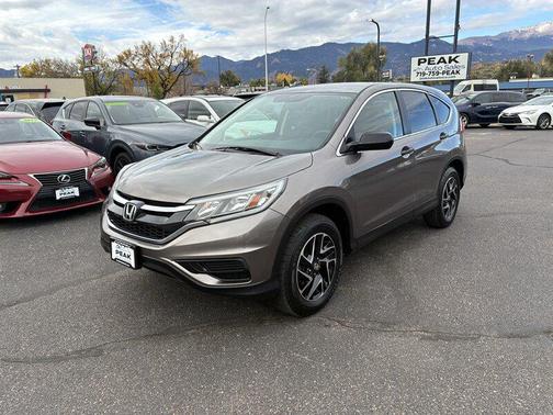 Urban Titanium Metallic 2016 Honda CR-V SE