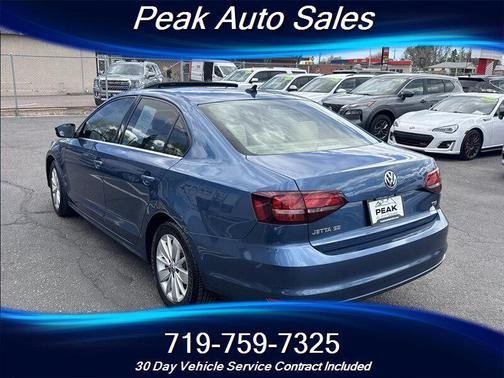 Silk Blue Metallic 2016 Volkswagen Jetta 1.4T SE
