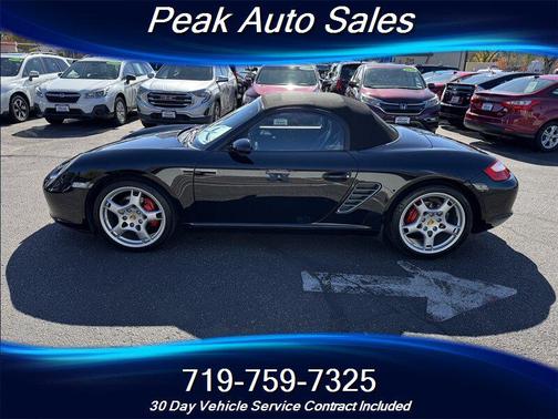 Black 2007 Porsche Boxster S