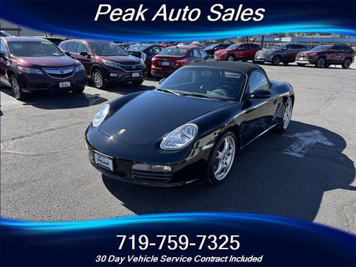 Black 2007 Porsche Boxster S