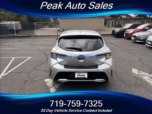 Black 2020 Toyota Corolla Hatchback SE