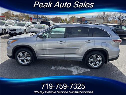 2014 Toyota Highlander Limited Platinum