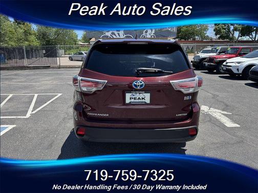 2016 Toyota Highlander Hybrid Limited