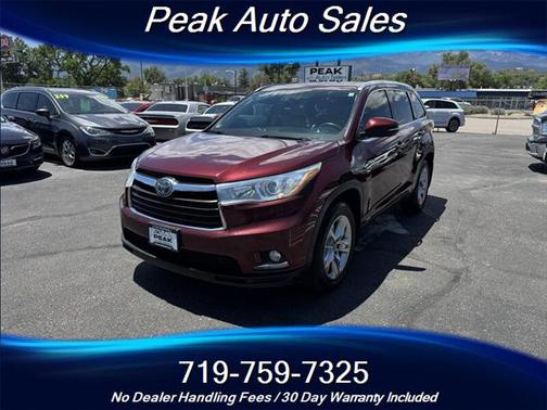 2016 Toyota Highlander Hybrid Limited