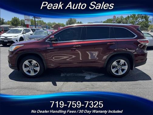 2016 Toyota Highlander Hybrid Limited