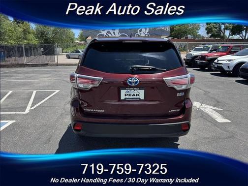2016 Toyota Highlander Hybrid Limited