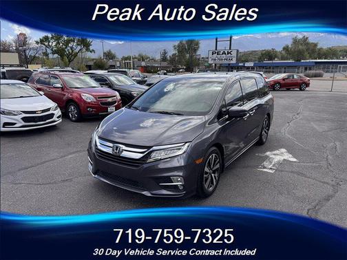 Modern Steel Metallic 2018 Honda Odyssey Elite