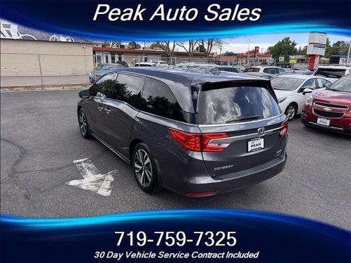 Modern Steel Metallic 2018 Honda Odyssey Elite