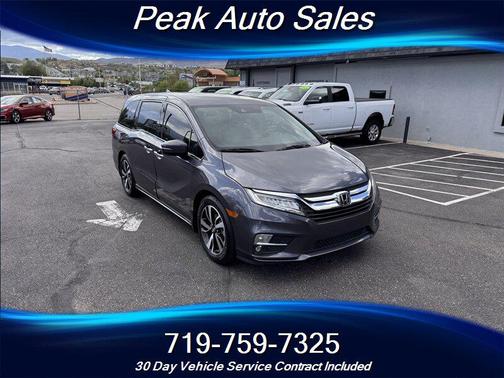 Modern Steel Metallic 2018 Honda Odyssey Elite
