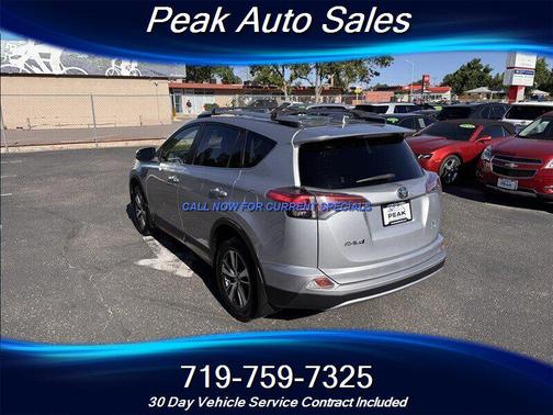 Silver Sky Metallic 2018 Toyota RAV4 XLE