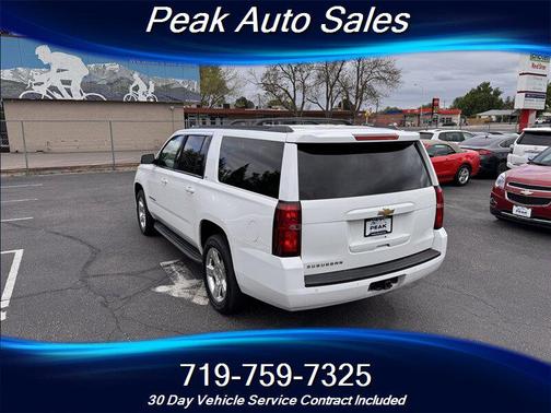 Summit White 2015 Chevrolet Suburban 1500 LT
