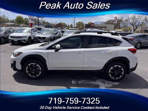 Crystal White Pearl 2021 Subaru Crosstrek Premium