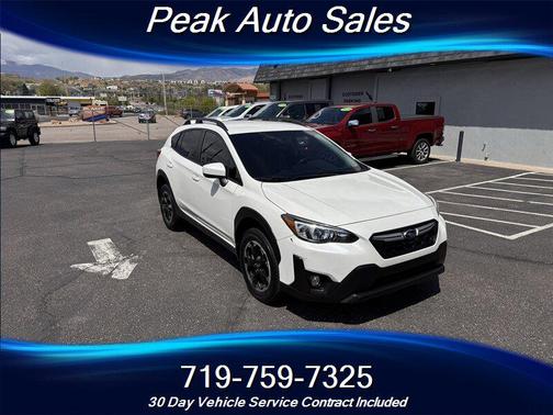 Crystal White Pearl 2021 Subaru Crosstrek Premium