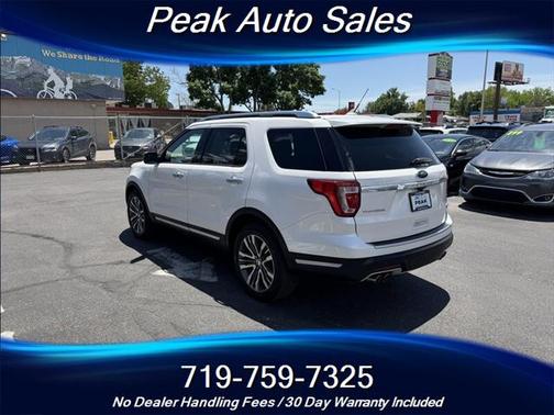 2018 Ford Explorer Platinum