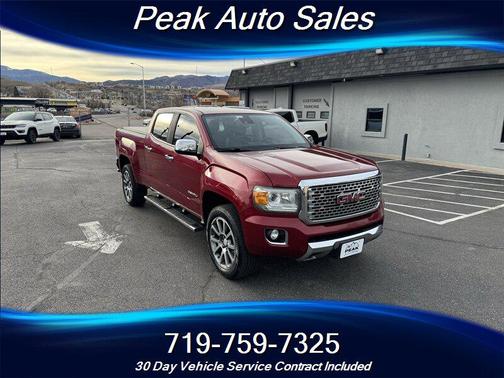 Red Quartz Tintcoat 2019 GMC Canyon Denali