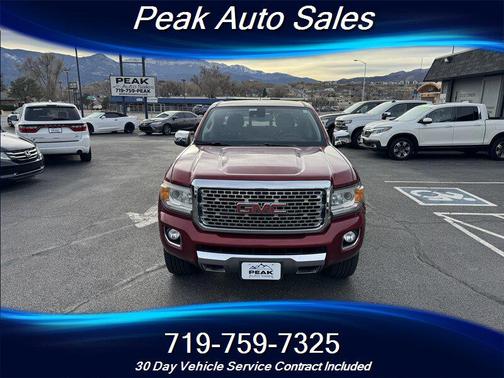 Red Quartz Tintcoat 2019 GMC Canyon Denali