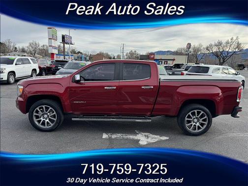 Red Quartz Tintcoat 2019 GMC Canyon Denali