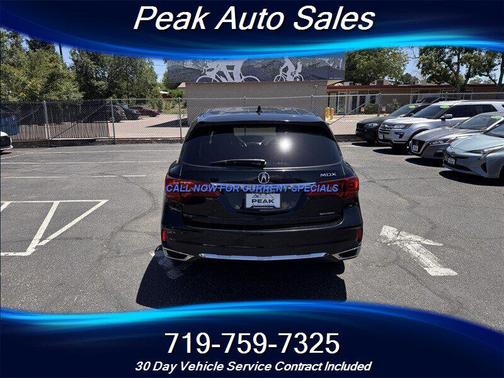 Majestic Black Pearl 2019 Acura MDX 3.5L w/Technology Package