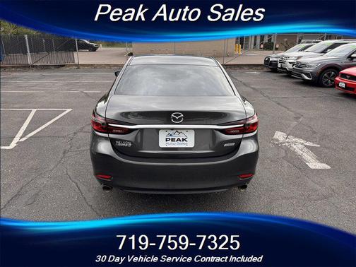 Machine Gray Metallic 2018 Mazda Mazda6 Touring