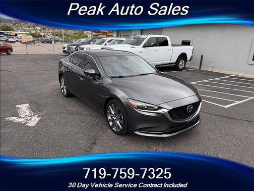 Machine Gray Metallic 2018 Mazda Mazda6 Touring