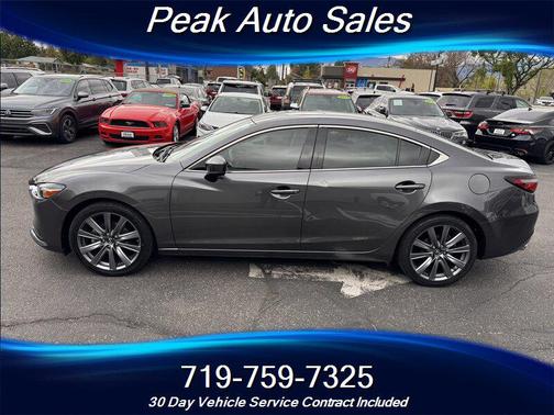 Machine Gray Metallic 2018 Mazda Mazda6 Touring