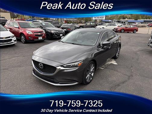 Machine Gray Metallic 2018 Mazda Mazda6 Touring