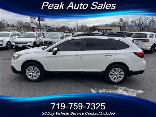Crystal White Pearl 2016 Subaru Outback 2.5i Premium