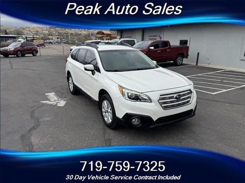 Crystal White Pearl 2016 Subaru Outback 2.5i Premium