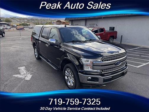 Agate Black Metallic 2020 Ford F-150 Lariat