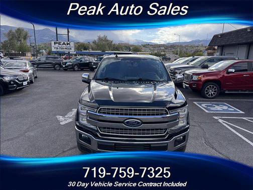 Agate Black Metallic 2020 Ford F-150 Lariat