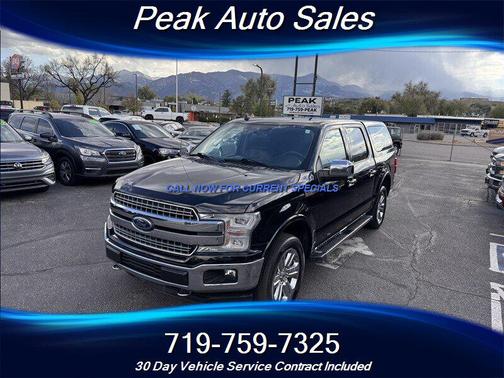 Agate Black Metallic 2020 Ford F-150 Lariat