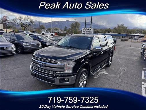 Agate Black Metallic 2020 Ford F-150 Lariat