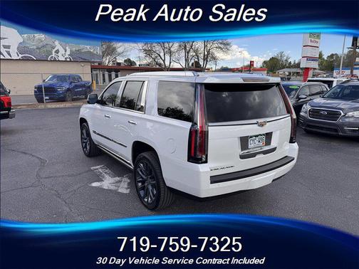 Crystal White Tricoat 2016 Cadillac Escalade Premium