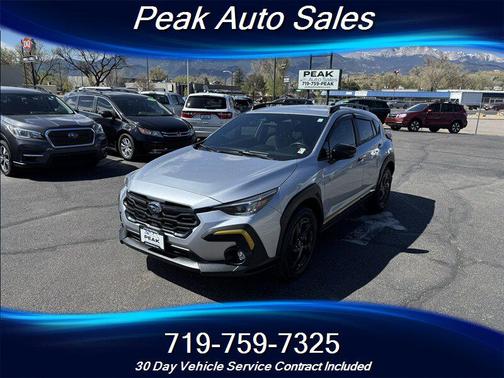 Ice Silver Metallic 2024 Subaru Crosstrek Sport
