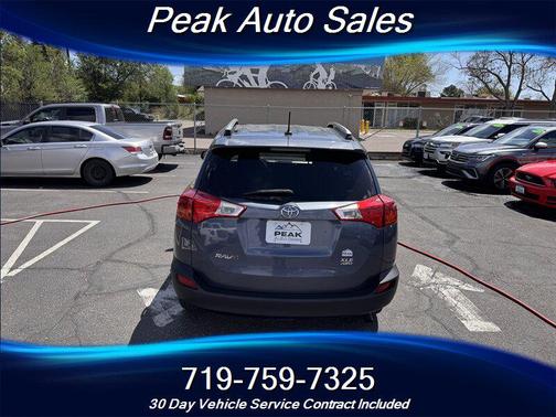 Shoreline Blue Pearl 2014 Toyota RAV4 XLE