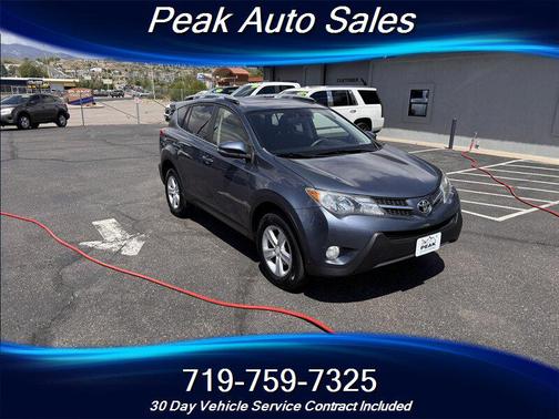 Shoreline Blue Pearl 2014 Toyota RAV4 XLE