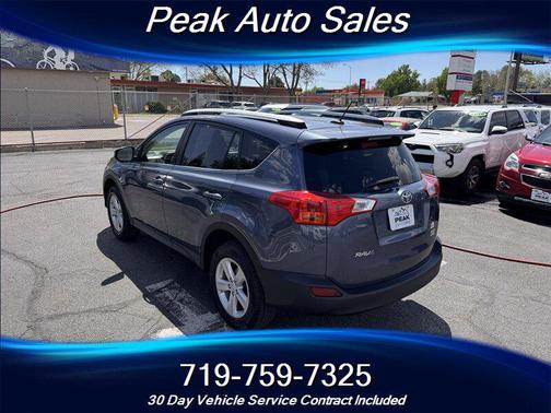 Shoreline Blue Pearl 2014 Toyota RAV4 XLE