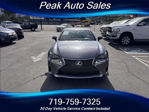 Nebula Gray Pearl 2015 Lexus RC 350 Base