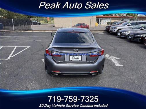 Nebula Gray Pearl 2015 Lexus RC 350 Base