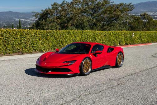 Red 2023 Ferrari SF90 Spider Spider Convertible 2D