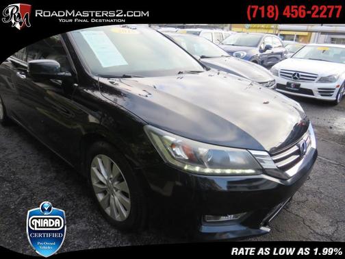 Crystal Black Pearl 2015 Honda Accord EX-L