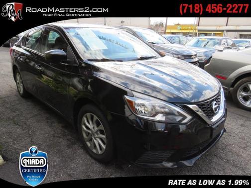 Super Black 2018 Nissan Sentra SV