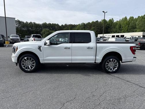 Star White Metallic Tri-Coat 2022 Ford F-150 Limited