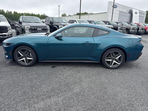 Blue 2026 Ford Mustang EcoBoost Premium